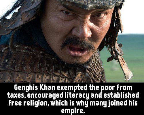 genghis khan facts