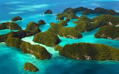 Islands in Pacific Ocean