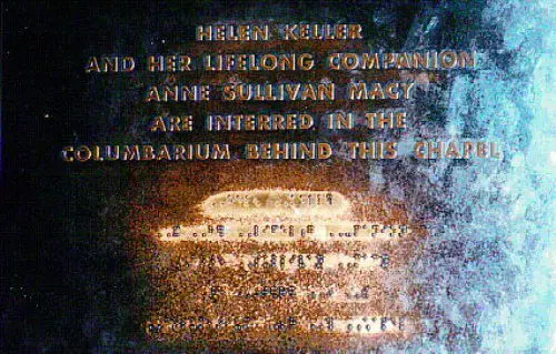 Helen Keller Grave