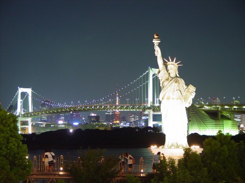 New York City with Liberty Statue