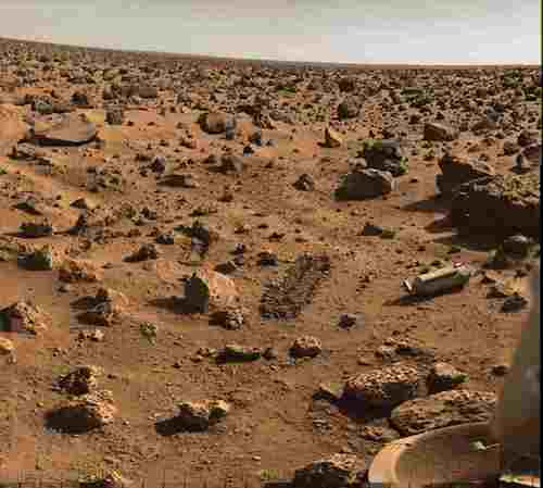 Planet Mars Surface