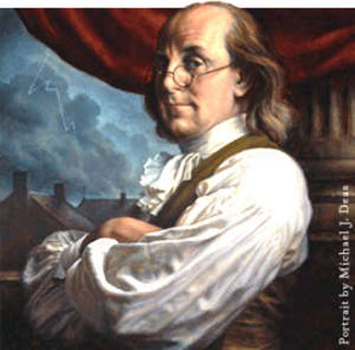 Famous Ben Franklin