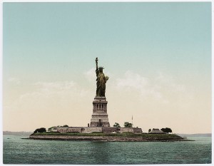 Liberty Statue in 1900