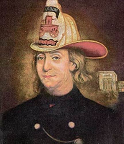 Benjamin Franklin Fire Man