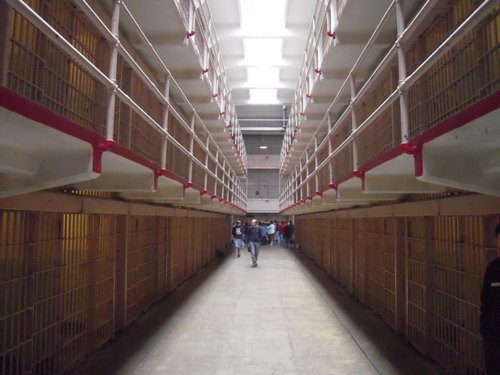 Alcatraz cell blocks