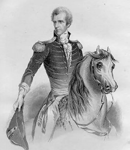 Andrew Jackson  with horse