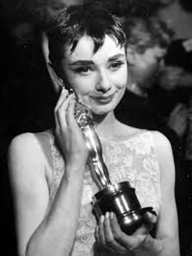 Audrey Hepburn and Oscar