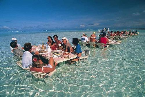 Polynesia Bora Bora picnic