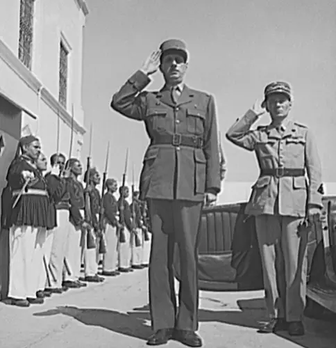 Charles De Gaulle in 1943