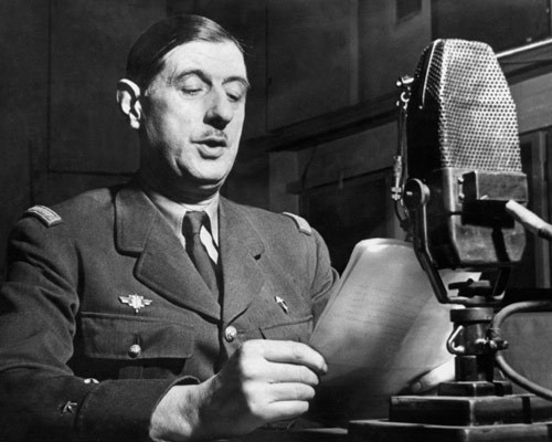 Charles De Gaulle radio