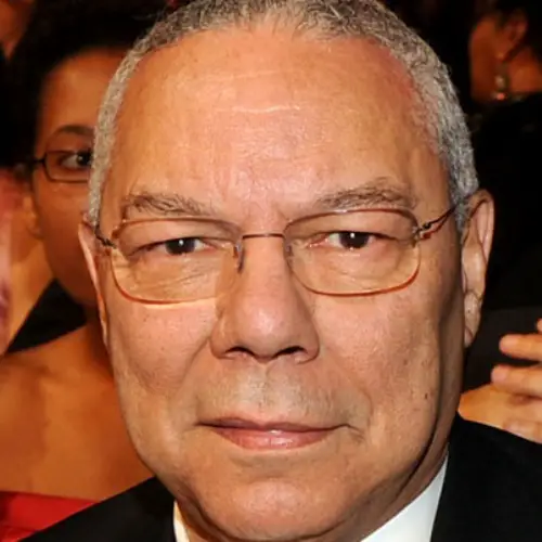 Colin Powell Close Up