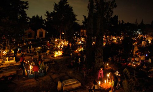 Day of The Dead ceremony