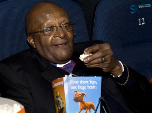 Desmond Tutu and Popcorn