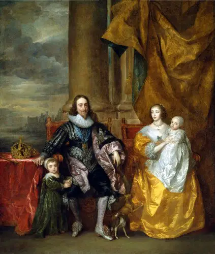 Henrietta Maria and Charles 1