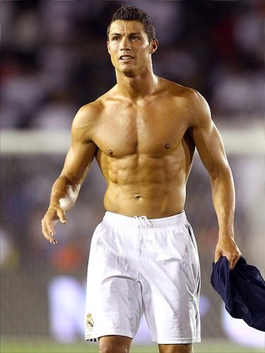Cristiano Ronaldo Shirtless