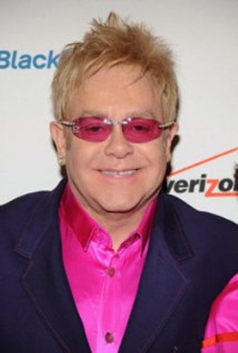 Elton John in Pink