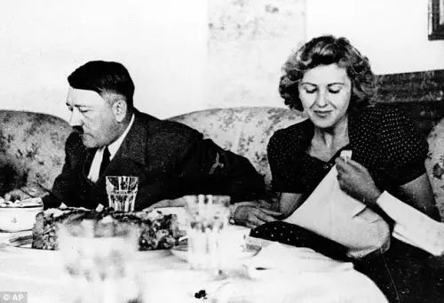 Eva Braun and Hitler