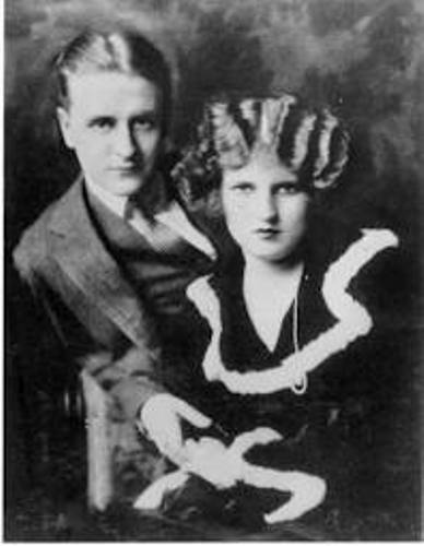 F Scott Fitzgerald and Wife