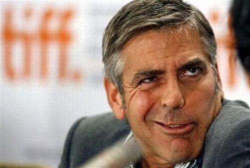 George Clooney face
