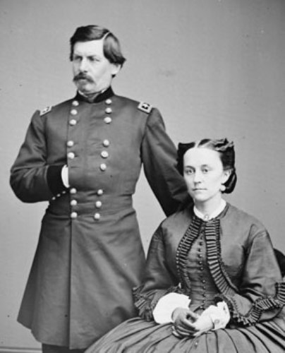 George Mcclellan and Wife