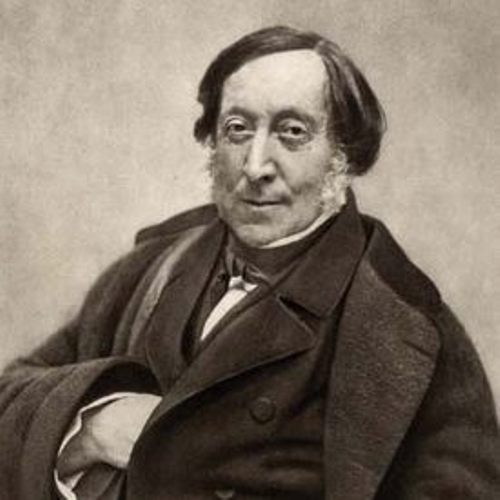 Italian composer Gioachino Rossini