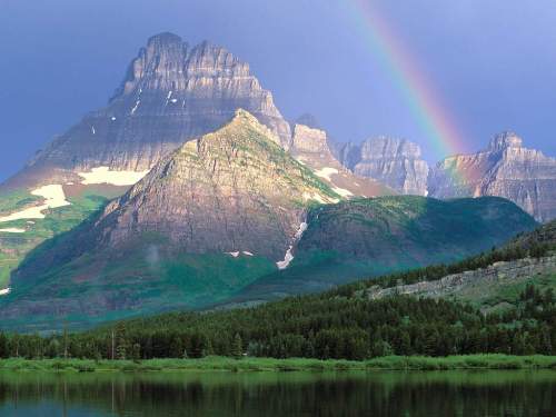 Glacier National Park Rainbow