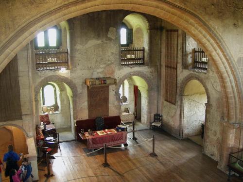Hedingham Castle Inside