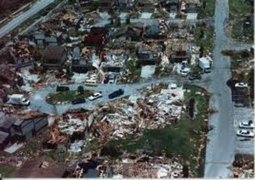 Hurricane Andrew Damage