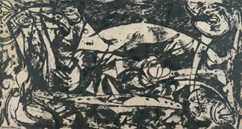 Jackson Pollock Black and White