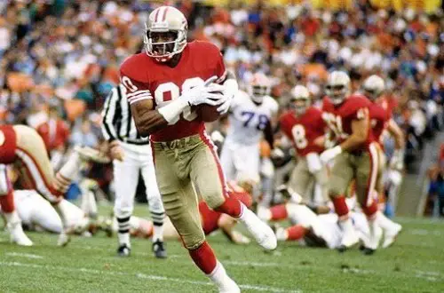 Jerry Rice in the Field