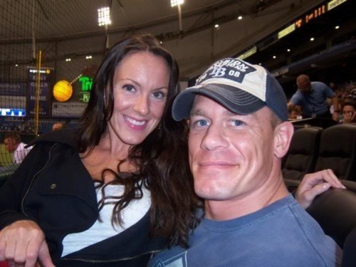 John Cena and Wife