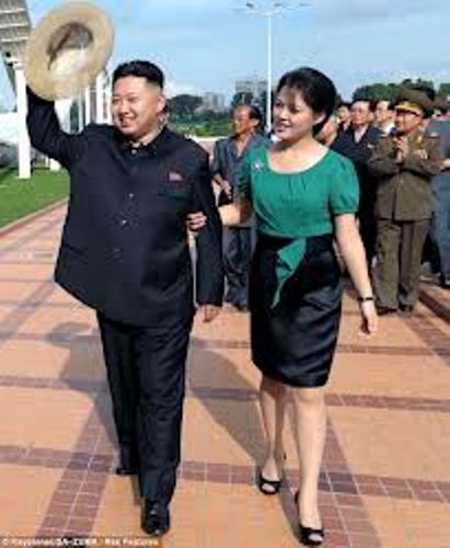 Kim Jong Un and Wife