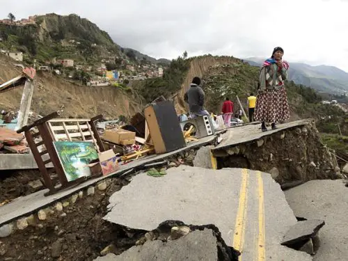 Landslide Bolivia