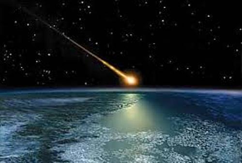 Meteor on Earth
