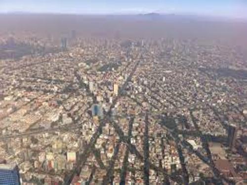 Mexico City from The top