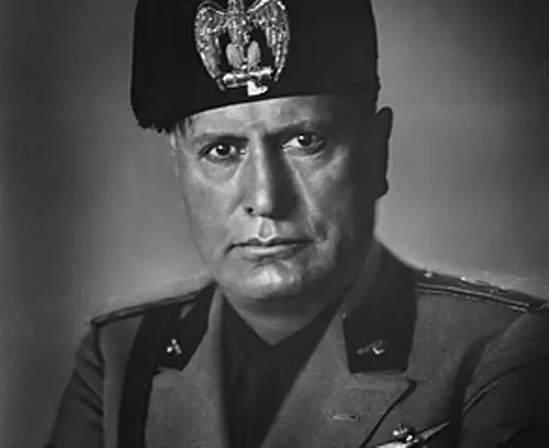 Benito Mussolini Italy