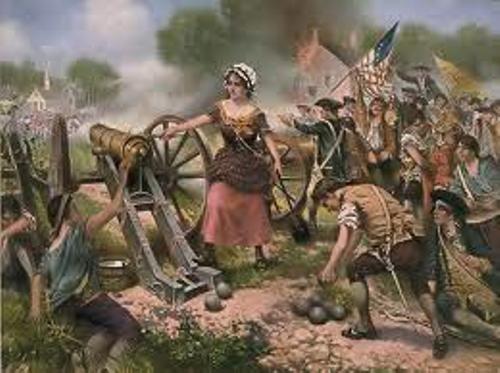 Molly Pitcher in War