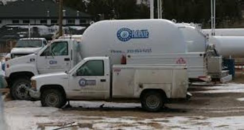 Propane Delivery Truck