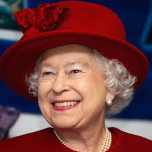 Queen Elizabeth 2 In Red