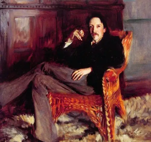 Robert Louis Stevenson Painting