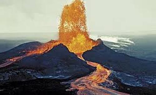 Shield Volcano Eruption