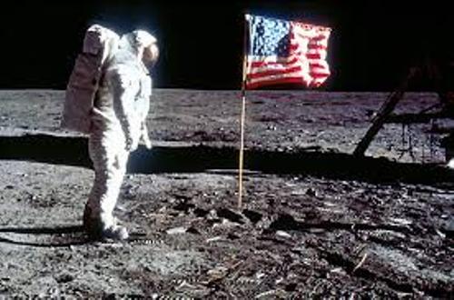 The First Man on The Moon Pic