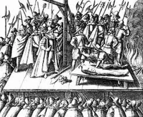 The Gunpowder Plot Execution