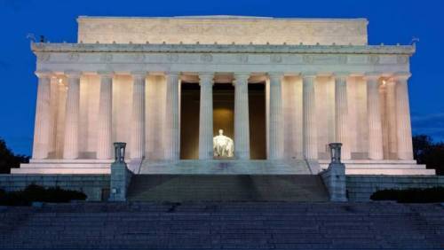 The Lincoln Memorial at Night
