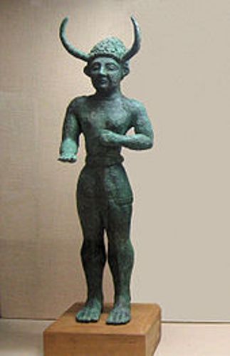 The Minotaur Statue
