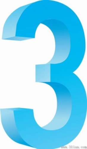 the number 3 pic