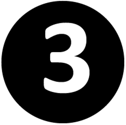 the number 3