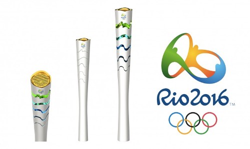 the olympic torch rio