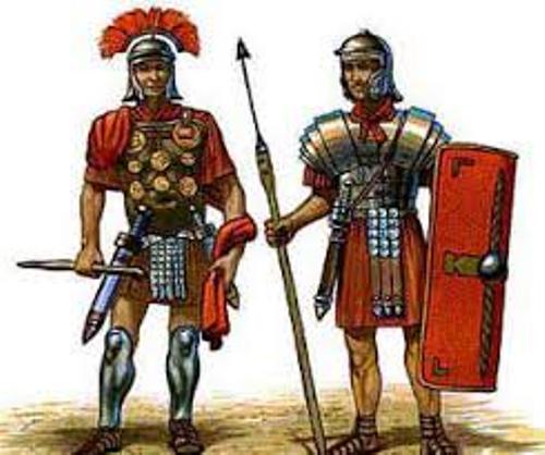 the roman army uniform