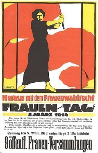 Women's Suffrage Poster